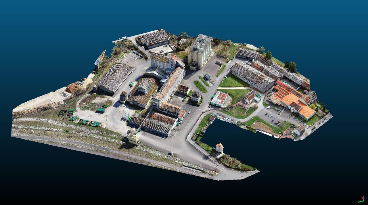 Modélisation 3D SIG par drone